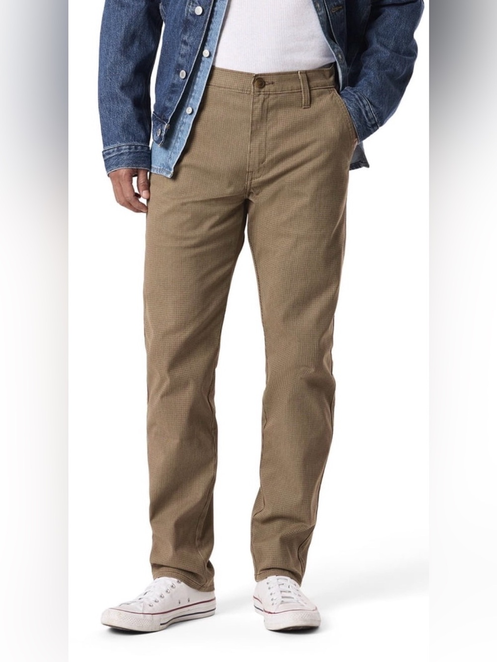 Men’s Levi “Signature” Chinos in Classic Khaki Sz